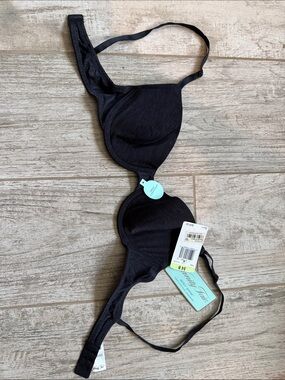 Vanity Fair Black T-Shirt Bra
